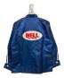 BELL HELMETS (ベルヘルメット) レーシングジップアップジャケット ホワイト×ネイビー サイズ:XS：8000円