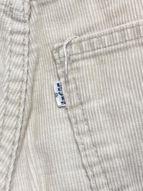 LEVI'S（リーバイス）LEVI'S (リーバイス) コーデュロイパンツ アイボリー サイズ:-の古着・服飾アイテム