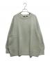 FRAMeWORK（フレームワーク）の古着「ラグランスリーブ ワイドプルオーバー 2」｜グリーン