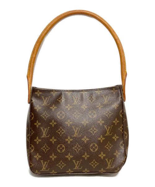 LOUIS VUITTON（ルイ ヴィトン）LOUIS VUITTON (ルイ ヴィトン) ルーピングMM-ショルダーバッグ ブラウンの古着・服飾アイテム