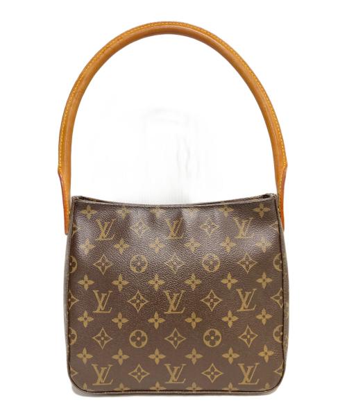 LOUIS VUITTON（ルイ ヴィトン）LOUIS VUITTON (ルイ ヴィトン) ルーピングMM-ショルダーバッグ ブラウンの古着・服飾アイテム