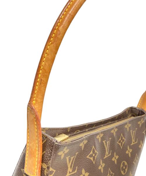 LOUIS VUITTON（ルイ ヴィトン）LOUIS VUITTON (ルイ ヴィトン) ルーピングMM-ショルダーバッグ ブラウンの古着・服飾アイテム