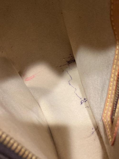 LOUIS VUITTON（ルイ ヴィトン）LOUIS VUITTON (ルイ ヴィトン) ルーピングMM-ショルダーバッグ ブラウンの古着・服飾アイテム