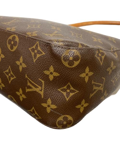 LOUIS VUITTON（ルイ ヴィトン）LOUIS VUITTON (ルイ ヴィトン) ルーピングMM-ショルダーバッグ ブラウンの古着・服飾アイテム