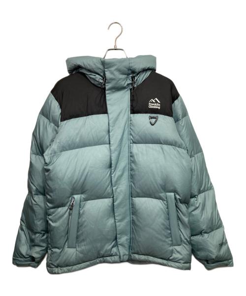franklin climbing（フランクリンクライミング）franklin climbing (フランクリンクライミング) アルパインビレイダウンジャケット ブルー サイズ:8の古着・服飾アイテム