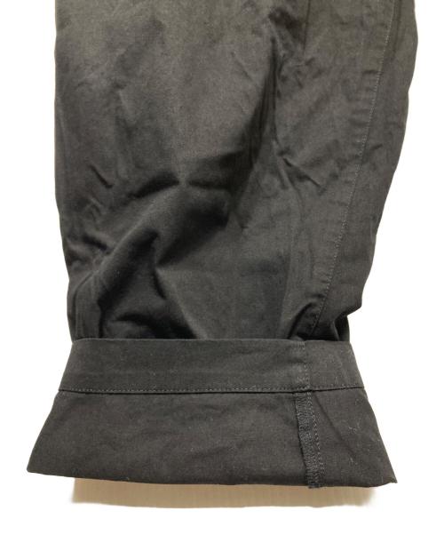 GROUND Y（グラウンドワイ）GROUND Y (グラウンドワイ) コットンジップパンツ ブラック サイズ:3の古着・服飾アイテム