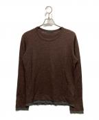 Y'sワイズ）の古着「ウールニット」｜ブラウン