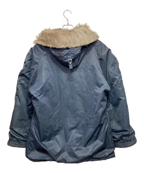 HOUSTON（ヒューストン）HOUSTON (ヒューストン) M-3Bフライトジャケット ネイビー サイズ:42Rの古着・服飾アイテム