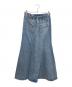 Her lip to (ハーリップトゥ) Mermaid Slit Denim Skirt インディゴ サイズ:M：8000円