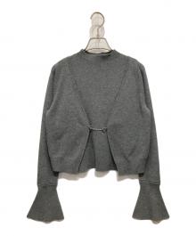 HER LIP TO（ハーリップトゥ）の古着「Flared Sleeve Knit Set」｜グレー