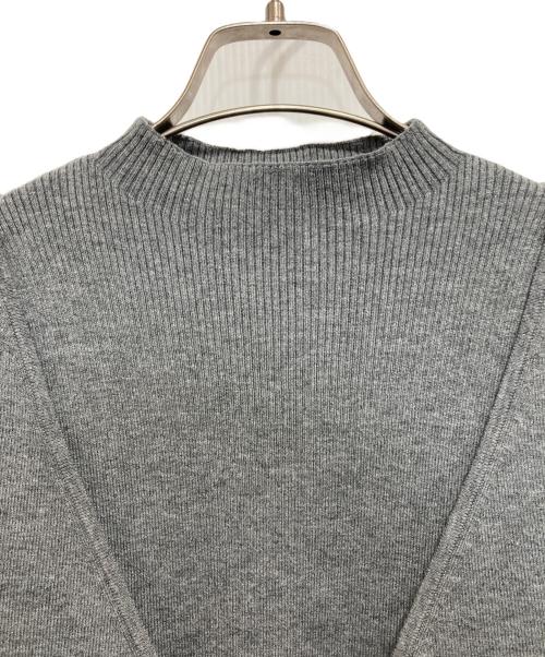 HER LIP TO（ハーリップトゥ）HER LIP TO (ハーリップトゥ) Flared Sleeve Knit Set グレー サイズ:Mの古着・服飾アイテム