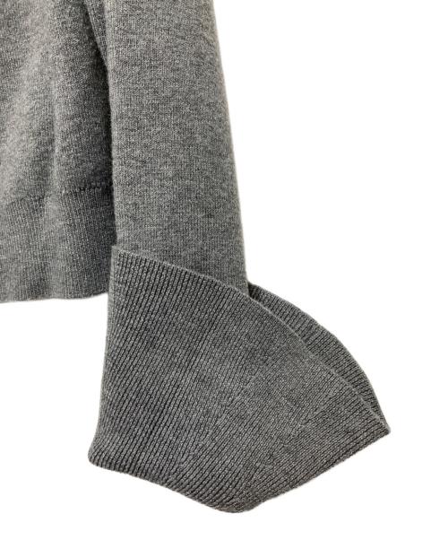 HER LIP TO（ハーリップトゥ）HER LIP TO (ハーリップトゥ) Flared Sleeve Knit Set グレー サイズ:Mの古着・服飾アイテム