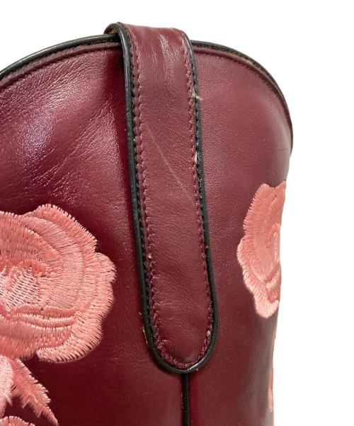 DANPOST（ダンポスト）DANPOST (ダンポスト) ウェスタンブーツ レッド サイズ:8Mの古着・服飾アイテム