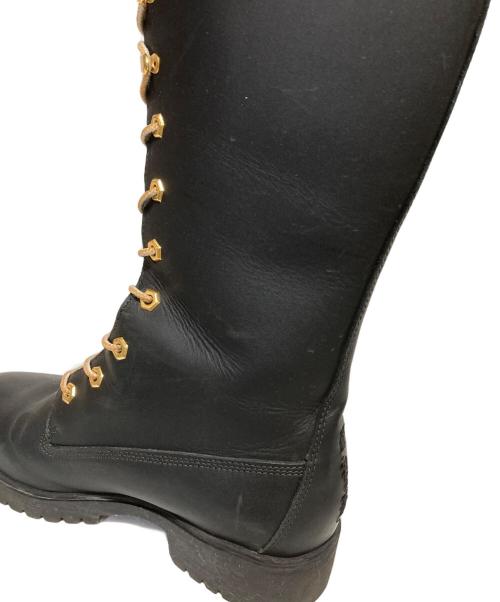Timberland（ティンバーランド）Timberland (ティンバーランド) レースアップロングブーツ ブラック サイズ:8.5Mの古着・服飾アイテム