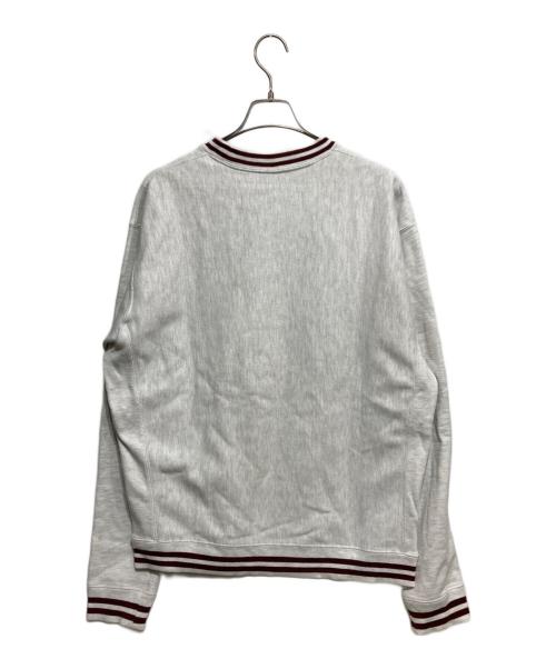 Champion REVERSE WEAVE（チャンピオン リバース ウィーブ）Champion REVERSE WEAVE (チャンピオン リバース ウィーブ) CHICAGOカレッジロゴプルオーバー ホワイト サイズ:Lの古着・服飾アイテム