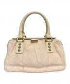 LOUIS VUITTONルイ ヴィトン）の古着「ミニラン トラペーズハンドバッグ」｜ローズ