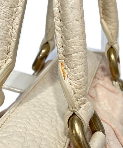 LOUIS VUITTON（ルイ ヴィトン）LOUIS VUITTON (ルイ ヴィトン) ミニラン トラペーズハンドバッグ ローズの古着・服飾アイテム