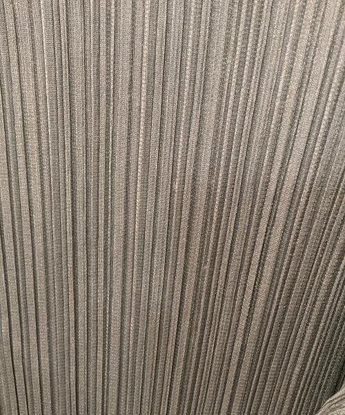 PLEATS PLEASE（プリーツプリーズ）PLEATS PLEASE (プリーツプリーズ) ボトルネックプリーツブラウス グリーン サイズ:4の古着・服飾アイテム