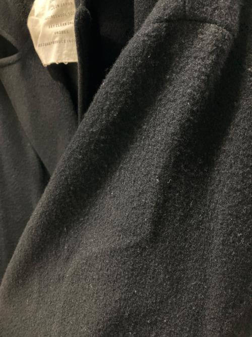 ONE FIFTH（ワンフィフス）ONE fifth (ワンフィフス) ダブルウールコート ブラック サイズ:3の古着・服飾アイテム
