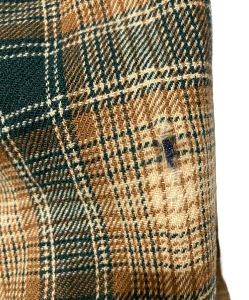 PENDLETON（ペンドルトン）PENDLETON (ペンドルトン) ロングスリーブシャツ ベージュ×グリーン サイズ:Mの古着・服飾アイテム
