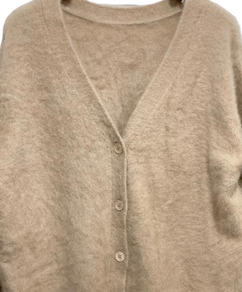 SHENERY（シーナリー）SHENERY (シーナリー) ファーカシミヤ3WAYニットカーディガン ベージュ サイズ:Fの古着・服飾アイテム