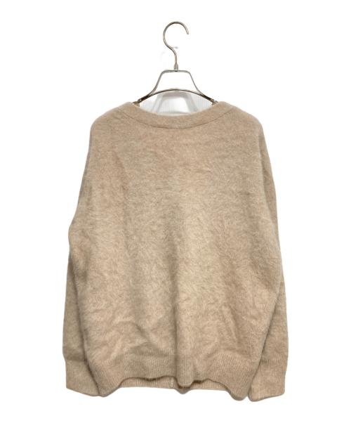 SHENERY（シーナリー）SHENERY (シーナリー) ファーカシミヤ3WAYニットカーディガン ベージュ サイズ:Fの古着・服飾アイテム