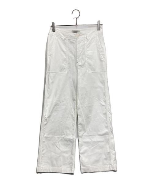 JOURNAL STANDARD relume（ジャーナルスタンダード レリューム）JOURNAL STANDARD relume (ジャーナルスタンダード レリューム) ワイドベイカーパンツ ホワイト サイズ:38の古着・服飾アイテム