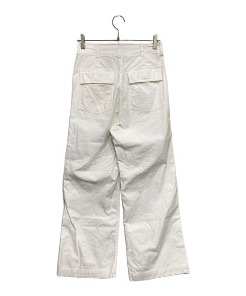 JOURNAL STANDARD relume（ジャーナルスタンダード レリューム）JOURNAL STANDARD relume (ジャーナルスタンダード レリューム) ワイドベイカーパンツ ホワイト サイズ:38の古着・服飾アイテム