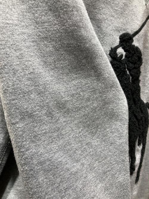 POLO RALPH LAUREN（ポロ・ラルフローレン）POLO RALPH LAUREN (ポロ・ラルフローレン) スウェット ブラック×グレー サイズ:Mの古着・服飾アイテム