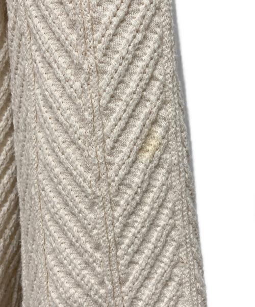 R JUBILEE（アールジュビリー）R JUBILEE (アールジュビリー) ヘリンボーンスカート アイボリー サイズ:Fの古着・服飾アイテム