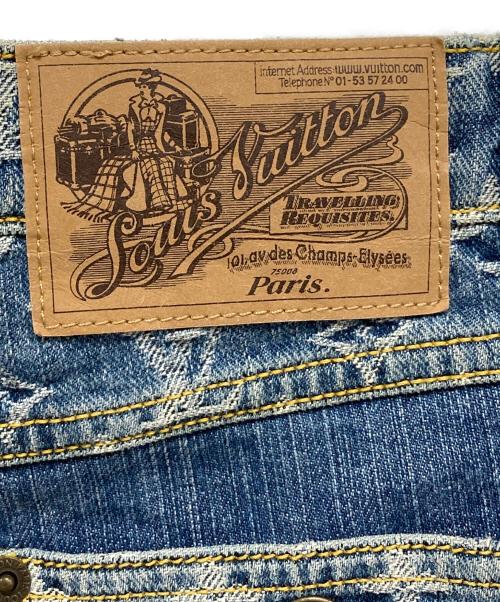 LOUIS VUITTON（ルイ ヴィトン）LOUIS VUITTON (ルイ ヴィトン) モノグラムデニムショートパンツ インディゴ サイズ:34の古着・服飾アイテム