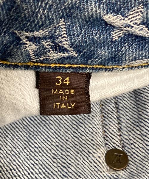 LOUIS VUITTON（ルイ ヴィトン）LOUIS VUITTON (ルイ ヴィトン) モノグラムデニムショートパンツ インディゴ サイズ:34の古着・服飾アイテム