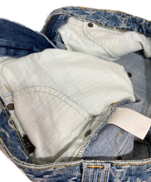 LOUIS VUITTON（ルイ ヴィトン）LOUIS VUITTON (ルイ ヴィトン) モノグラムデニムショートパンツ インディゴ サイズ:34の古着・服飾アイテム