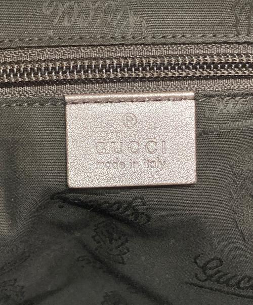 GUCCI（グッチ）GUCCI (グッチ) メタリックトートバッグ ピンクの古着・服飾アイテム