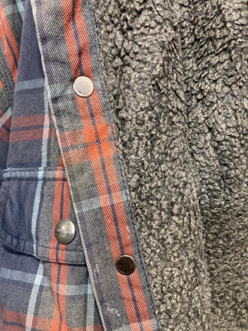 CarHartt（カーハート）CarHartt (カーハート) ボアシャツジャケット マルチカラー サイズ:XLの古着・服飾アイテム