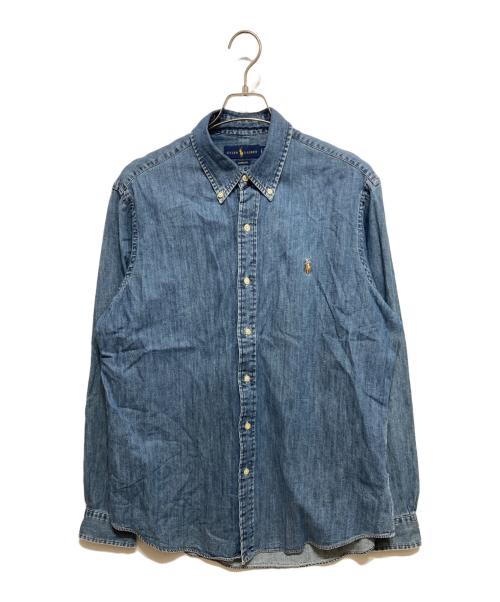 RALPH LAUREN（ラルフローレン）RALPH LAUREN (ラルフローレン) デニムシャツ インディゴ サイズ:Lの古着・服飾アイテム