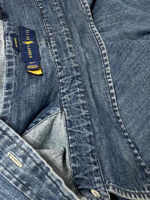 RALPH LAUREN（ラルフローレン）RALPH LAUREN (ラルフローレン) デニムシャツ インディゴ サイズ:Lの古着・服飾アイテム