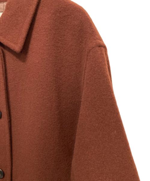 N.NATURAL BEAUTY BASIC（エヌ ナチュラルビューティーベーシック）N.NATURAL BEAUTY BASIC (エヌ ナチュラルビューティーベーシック) ステンカラーミディコート ブラウン サイズ:Sの古着・服飾アイテム