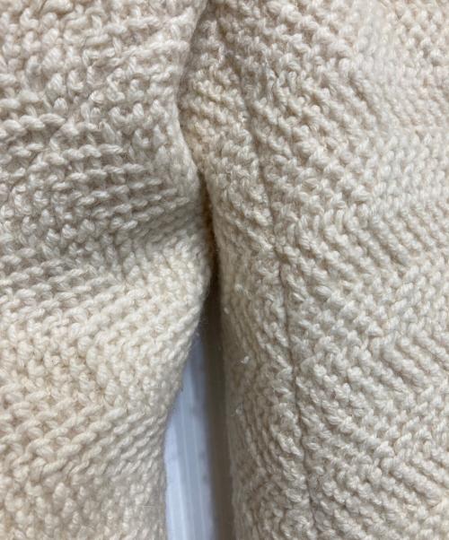 JIL SANDER（ジルサンダー）JIL SANDER (ジルサンダー) アンゴラブレンドウールコート アイボリー サイズ:34の古着・服飾アイテム