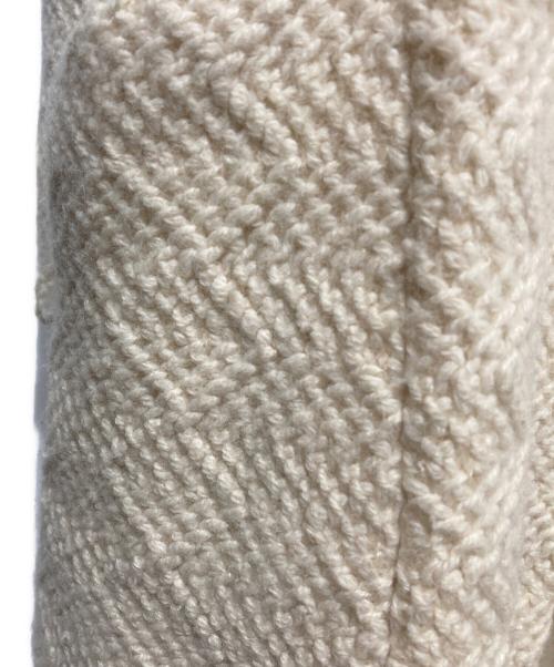 JIL SANDER（ジルサンダー）JIL SANDER (ジルサンダー) アンゴラブレンドウールコート アイボリー サイズ:34の古着・服飾アイテム