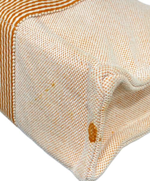 HERMES（エルメス）HERMES (エルメス) フルートゥPM-ハンドバッグ オレンジの古着・服飾アイテム