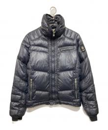 DIESEL（ディーゼル）の古着「ナイロンダウンジャケット」｜ネイビー