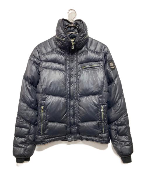 DIESEL（ディーゼル）DIESEL (ディーゼル) ナイロンダウンジャケット ネイビー サイズ:Mの古着・服飾アイテム