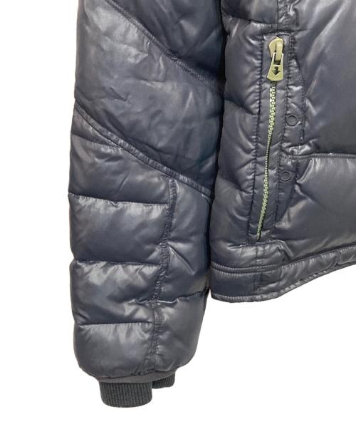 DIESEL（ディーゼル）DIESEL (ディーゼル) ナイロンダウンジャケット ネイビー サイズ:Mの古着・服飾アイテム