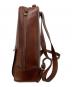 MOTHERHOUSE (マザーハウス) アンティーク スクエア バックパック ブラウン：20000円