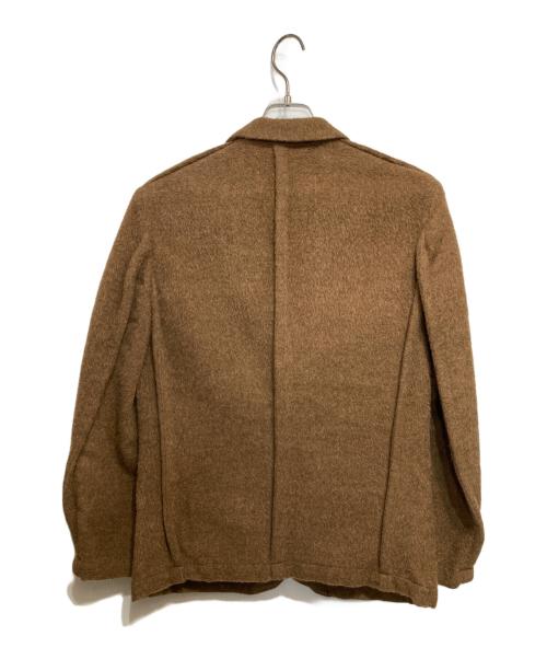 COMME des GARCONS HOMME PLUS EVER GREEN（コムデギャルソンオムプリュス エバーグリーン）COMME des GARCONS HOMME PLUS EVER GREEN (コムデギャルソンオムプリュス エバーグリーン) アルパカ混ウールジャケット ブラウン サイズ:Sの古着・服飾アイテム