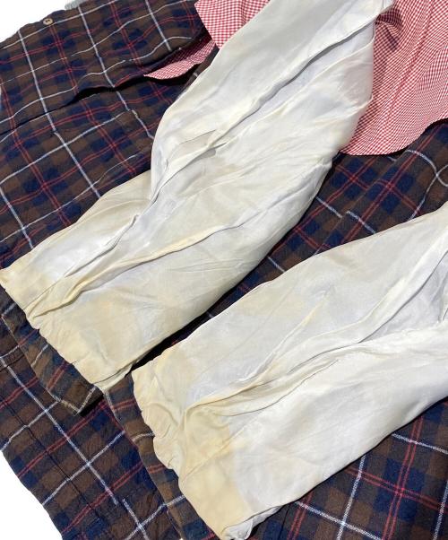 COMME des GARCONS HOMME（コムデギャルソン オム）COMME des GARCONS HOMME (コムデギャルソン オム) チェックジャケット ブラウン サイズ:Sの古着・服飾アイテム