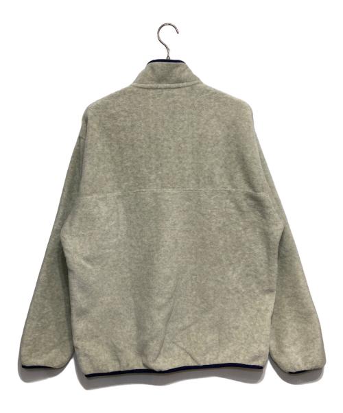 Patagonia SYNCHILLA（パタゴニア シンチラ）Patagonia SYNCHILLA (パタゴニア シンチラ) フリースプルオーバー アイボリー サイズ:Lの古着・服飾アイテム