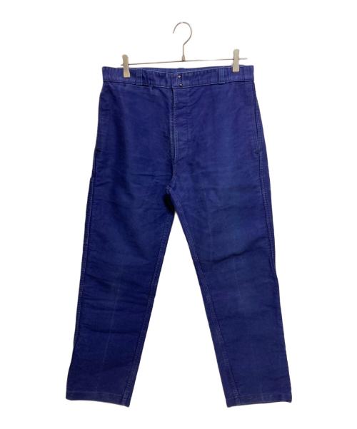 LE MONT ST MICHEL（ル・モンサンミッシェル）LE MONT ST MICHEL (ル・モンサンミッシェル) フレンチワークパンツ ネイビー サイズ:不明の古着・服飾アイテム