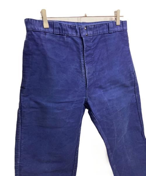 LE MONT ST MICHEL（ル・モンサンミッシェル）LE MONT ST MICHEL (ル・モンサンミッシェル) フレンチワークパンツ ネイビー サイズ:不明の古着・服飾アイテム